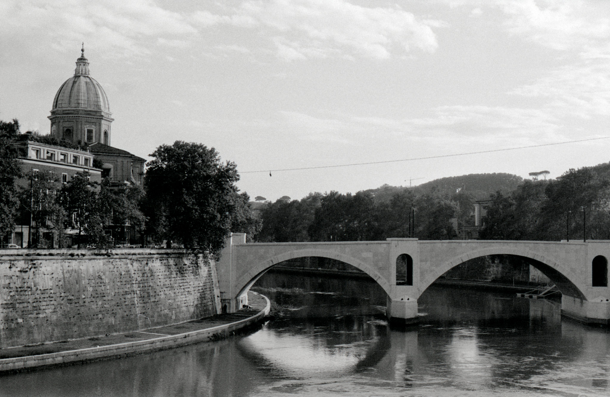 Tiber River, Rome Italy